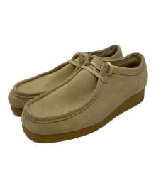 CLARKS（クラークス）の古着「Wallaby Evo Waterproof / ワラビー EVO ウォータープルーフ」｜ベージュ