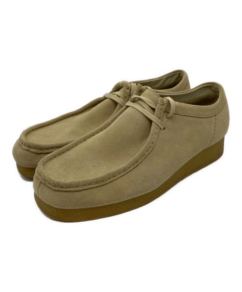 CLARKS（クラークス）CLARKS (クラークス) Wallaby Evo Waterproof / ワラビー EVO ウォータープルーフ ベージュ サイズ:US 9.5の古着・服飾アイテム