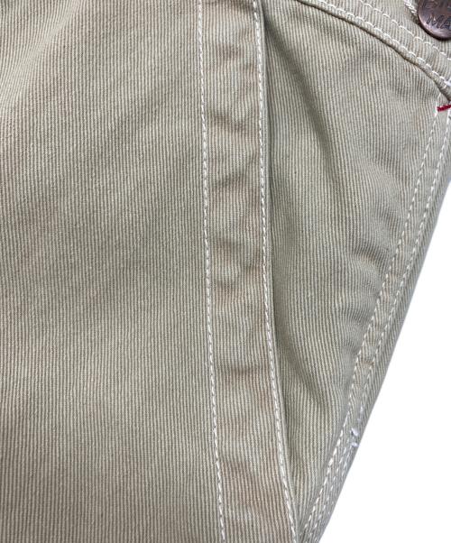 big mac（ビッグマック）big mac (ビッグマック) BEAMS BOY (ビームスボーイ) オーバーオール ベージュ サイズ:Freeの古着・服飾アイテム