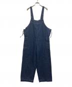 orSlowオアスロウ）の古着「デニムオーバーオール」｜インディゴ