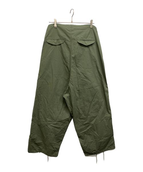 BEAMS BOY（ビームスボーイ）BEAMS BOY (ビームスボーイ) US ARMY オーバー パンツ オリーブ サイズ:Free 未使用品の古着・服飾アイテム