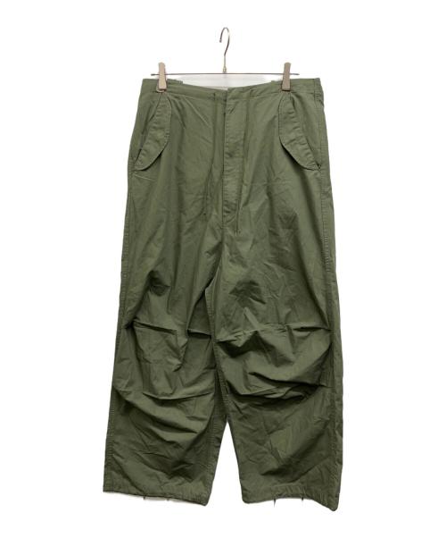 BEAMS BOY（ビームスボーイ）BEAMS BOY (ビームスボーイ) US ARMY オーバー パンツ オリーブ サイズ:Free 未使用品の古着・服飾アイテム