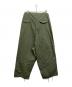 BEAMS BOY (ビームスボーイ) US ARMY オーバー パンツ オリーブ サイズ:Free 未使用品：7000円