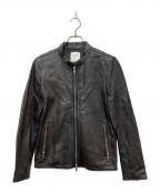 UNITED TOKYOユナイテッドトーキョー）の古着「シングルライダースジャケット」｜ブラック