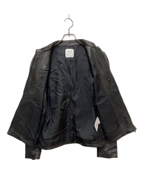 UNITED TOKYO（ユナイテッドトーキョー）UNITED TOKYO (ユナイテッドトーキョー) シングルライダースジャケット ブラック サイズ:１の古着・服飾アイテム