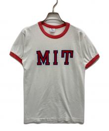 Champion（チャンピオン）の古着「リンガーTシャツ」｜ホワイト×レッド