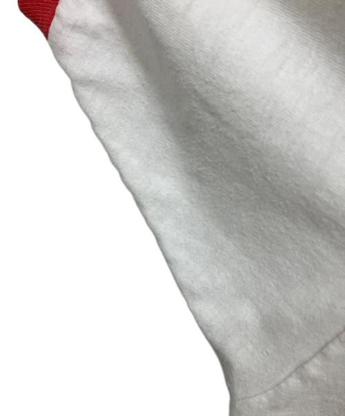 Champion（チャンピオン）Champion (チャンピオン) リンガーTシャツ ホワイト×レッド サイズ:Mの古着・服飾アイテム