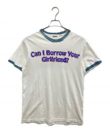 BOWWOW（バウワウ）の古着「トリムTシャツ」｜ホワイト