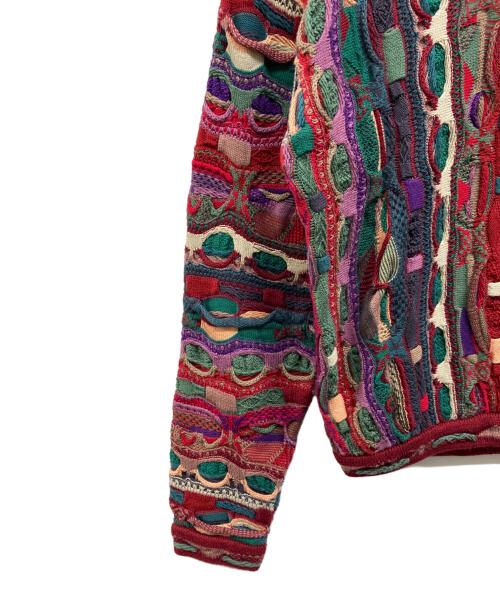Coogi（クージー）COOGI (クージー) 3Dニット ブラウン サイズ:SSの古着・服飾アイテム