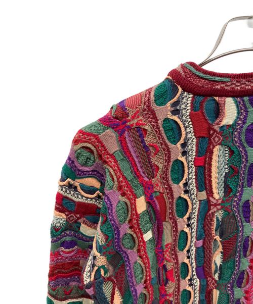 Coogi（クージー）COOGI (クージー) 3Dニット ブラウン サイズ:SSの古着・服飾アイテム