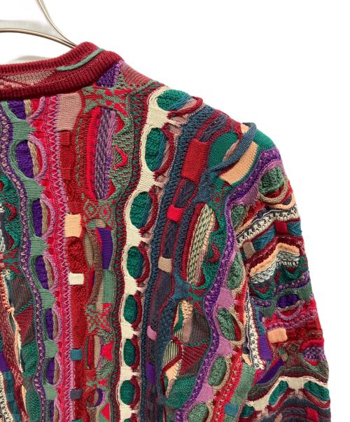 Coogi（クージー）COOGI (クージー) 3Dニット ブラウン サイズ:SSの古着・服飾アイテム