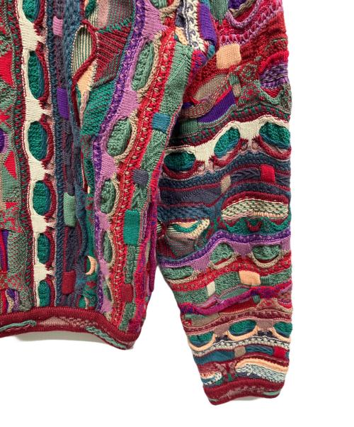 Coogi（クージー）COOGI (クージー) 3Dニット ブラウン サイズ:SSの古着・服飾アイテム