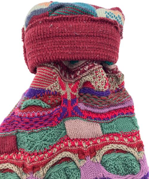 Coogi（クージー）COOGI (クージー) 3Dニット ブラウン サイズ:SSの古着・服飾アイテム