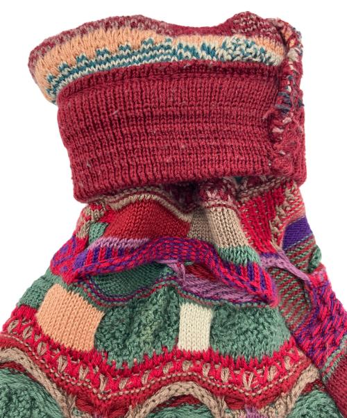 Coogi（クージー）COOGI (クージー) 3Dニット ブラウン サイズ:SSの古着・服飾アイテム