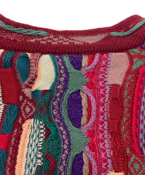 Coogi（クージー）COOGI (クージー) 3Dニット ブラウン サイズ:SSの古着・服飾アイテム