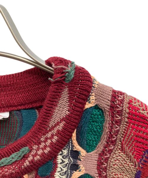 Coogi（クージー）COOGI (クージー) 3Dニット ブラウン サイズ:SSの古着・服飾アイテム