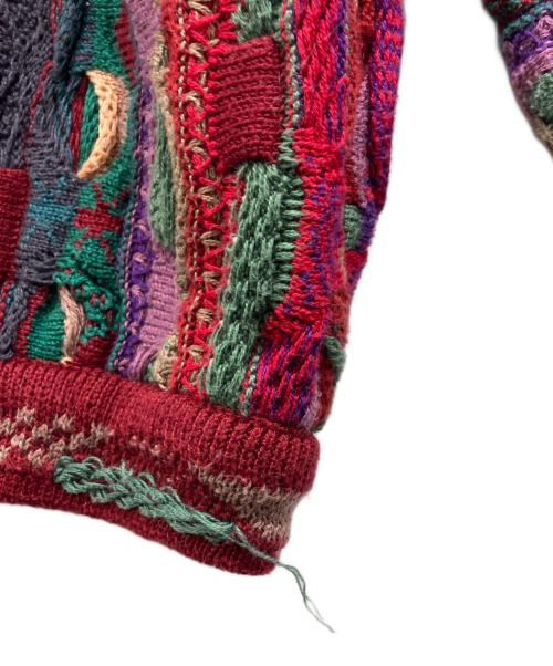 Coogi（クージー）COOGI (クージー) 3Dニット ブラウン サイズ:SSの古着・服飾アイテム