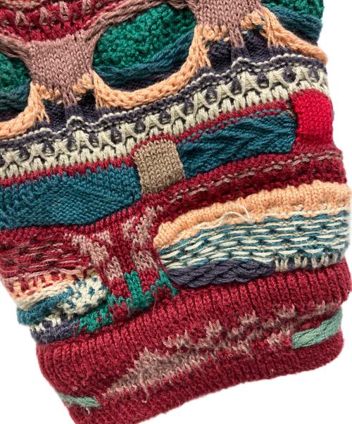 Coogi（クージー）COOGI (クージー) 3Dニット ブラウン サイズ:SSの古着・服飾アイテム