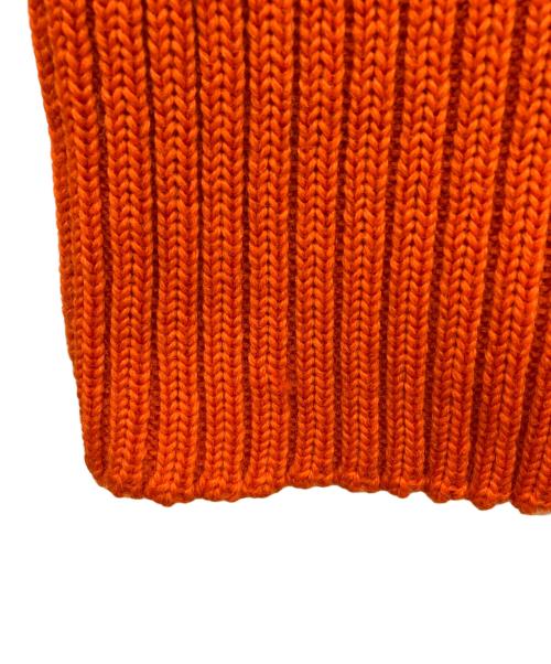 nelson knitting mills（ネルソンニットミルズ）nelson knitting mills (ネルソンニットミルズ) レタードニットセーター オレンジ サイズ:-の古着・服飾アイテム
