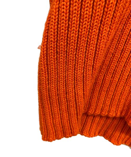 nelson knitting mills（ネルソンニットミルズ）nelson knitting mills (ネルソンニットミルズ) レタードニットセーター オレンジ サイズ:-の古着・服飾アイテム