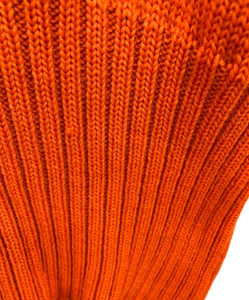 nelson knitting mills（ネルソンニットミルズ）nelson knitting mills (ネルソンニットミルズ) レタードニットセーター オレンジ サイズ:-の古着・服飾アイテム