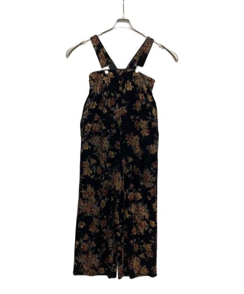 Ameri（アメリ）Ameri (アメリ) FLOWER PRINT VELOUR PANTS ブラック サイズ:Sの古着・服飾アイテム
