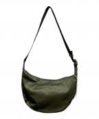 russetラシット）の古着「ナイロンラウンドショルダーバッグ」｜オリーブ