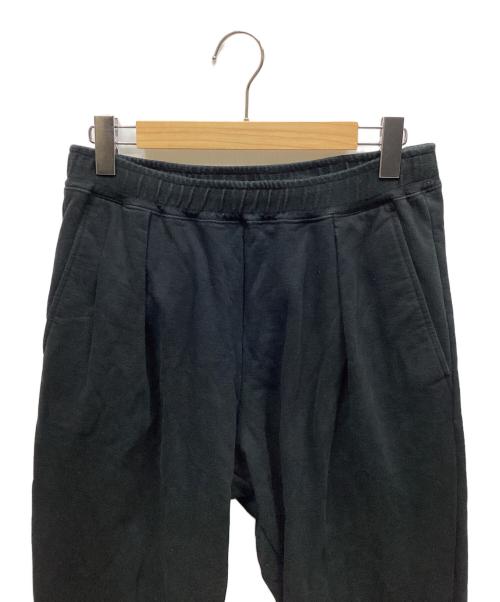 Graphpaper（グラフペーパー）Graphpaper (グラフペーパー) Ultra Compact Terry Sweat Pants ブラック サイズ:Sの古着・服飾アイテム