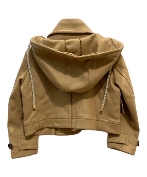 DSQUARED2（ディースクエアード）DSQUARED2 (ディースクエアード) ショートダッフルコート ベージュ サイズ:38の古着・服飾アイテム