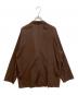 Spick and Span (スピック＆スパン) シアーコットンツイルルーズジャケット ブラウン サイズ:free：6000円