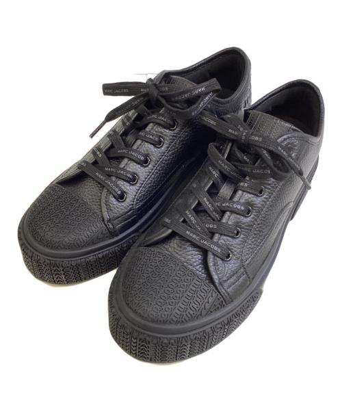 MARC JACOBS（マークジェイコブス）MARC JACOBS (マークジェイコブス) THE Leather Sneaker ブラック サイズ:41の古着・服飾アイテム