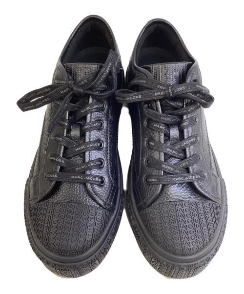 MARC JACOBS（マークジェイコブス）MARC JACOBS (マークジェイコブス) THE Leather Sneaker ブラック サイズ:41の古着・服飾アイテム