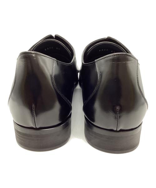 BENIR（ベニル）BENIR (ベニル) プレーントゥシューズ ブラック サイズ:28cmの古着・服飾アイテム