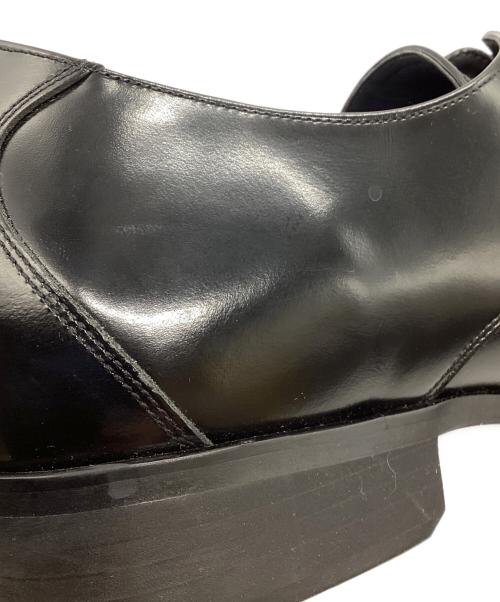 BENIR（ベニル）BENIR (ベニル) プレーントゥシューズ ブラック サイズ:28cmの古着・服飾アイテム