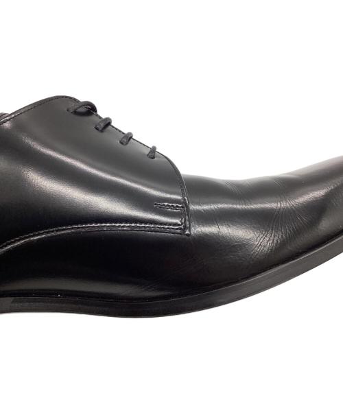 BENIR（ベニル）BENIR (ベニル) プレーントゥシューズ ブラック サイズ:28cmの古着・服飾アイテム