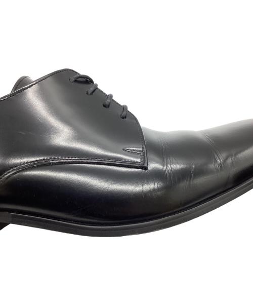 BENIR（ベニル）BENIR (ベニル) プレーントゥシューズ ブラック サイズ:28cmの古着・服飾アイテム