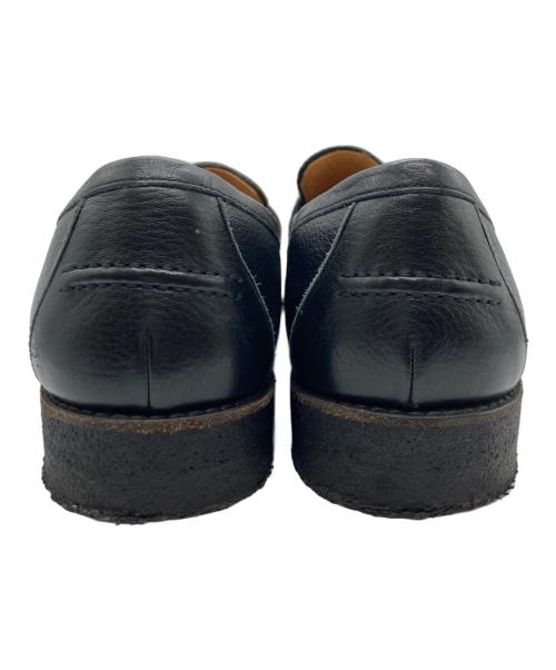 EDIFICE（エディフィス）EDIFICE (エディフィス) HIROSHI TSUBOUCHI (ヒロシツボウチ) コインローファー ブラック サイズ:9の古着・服飾アイテム