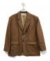 INSCRIRE（アンスクリア）の古着「TAILORED JACKET」｜ブラウン