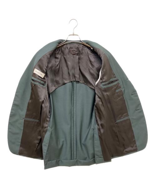 CARUSO（カルーゾ）CARUSO (カルーゾ) 3Bセットアップスーツ グリーン サイズ:50の古着・服飾アイテム