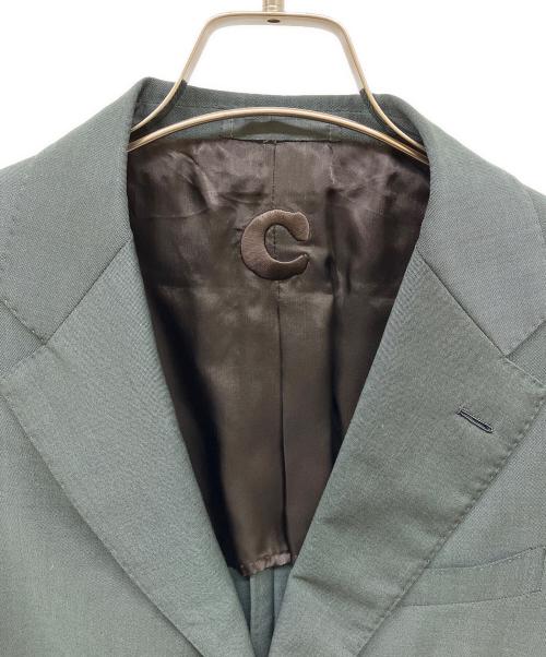 CARUSO（カルーゾ）CARUSO (カルーゾ) 3Bセットアップスーツ グリーン サイズ:50の古着・服飾アイテム
