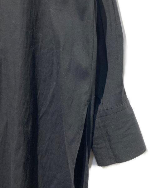 LE PHIL（ル フィル）LE PHIL (ル フィル) トリアセオーガンジーシャツ ブラック サイズ:FREEの古着・服飾アイテム