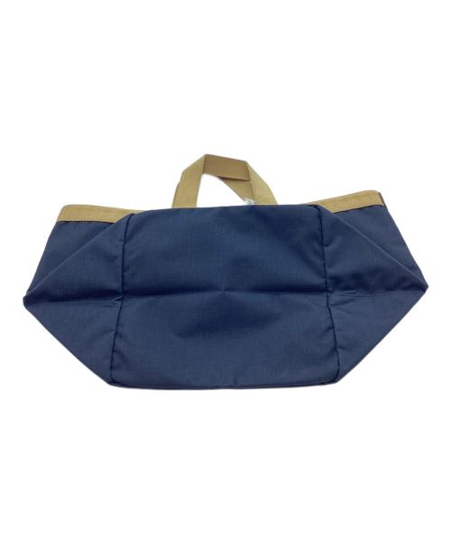 Herve Chapelier（エルベシャプリエ）Herve Chapelier (エルベシャプリエ) コーデュラ舟形トートバッグ ネイビー×ゴールドの古着・服飾アイテム