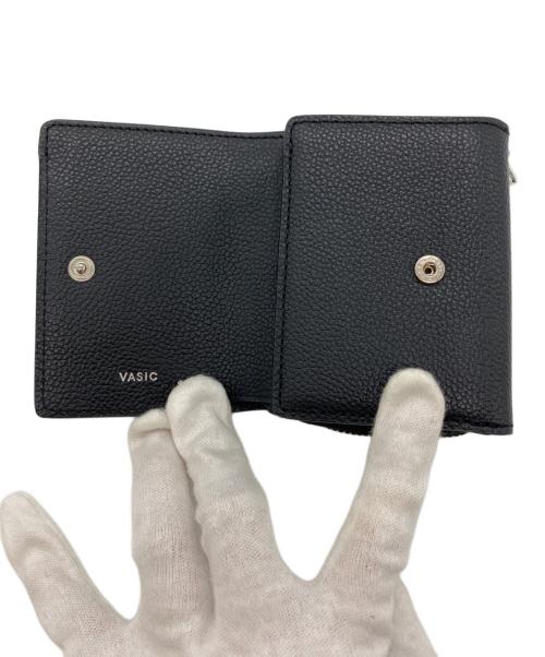 VASIC（ヴァジック）VASIC (ヴァジック) ROUND MINI MINI ウォレット ブラックの古着・服飾アイテム