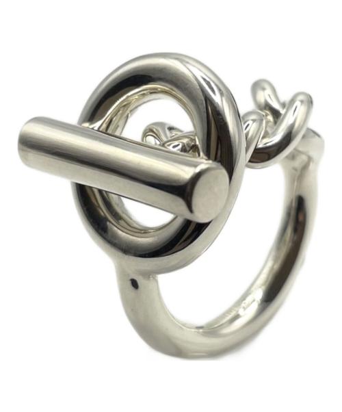 HERMES（エルメス）HERMES (エルメス) CROISETTE シルバー サイズ:55(14.5号)の古着・服飾アイテム