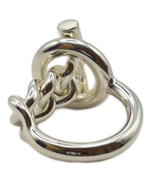 HERMES（エルメス）HERMES (エルメス) CROISETTE シルバー サイズ:55(14.5号)の古着・服飾アイテム