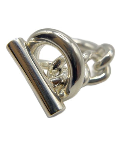 HERMES（エルメス）HERMES (エルメス) CROISETTE シルバー サイズ:55(14.5号)の古着・服飾アイテム