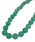 Haute Joaillerie AKIO MORIオートジュエラーアキオモリ）の古着「アマゾナイト ネックレス」｜グリーン