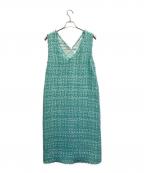 BALLSEYボールジィ）の古着「Jade vine Vネックワンピース」｜グリーン