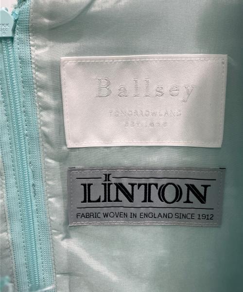 BALLSEY（ボールジィ）BALLSEY (ボールジィ) Jade vine Vネックワンピース グリーン サイズ:36の古着・服飾アイテム