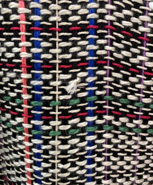 sacai（サカイ）sacai (サカイ) ツイードフリンジニットベスト マルチカラー サイズ:2の古着・服飾アイテム